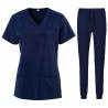 SALE - Kombination aus STRETCH-KASACK 280 und STRETCH-HOSE 332 von EXNER / Farbe: NAVY - | MEIN-KASACK.de | kasack | kas