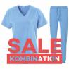 SALE - Kombination aus STRETCH-KASACK 280 und STRETCH-HOSE 332 von EXNER / Farbe: LIGHT BLUE - | MEIN-KASACK.de | kasack