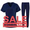 SALE - Kombination aus STRETCH-KASACK 280 und STRETCH-HOSE 332 von EXNER / Farbe: NAVY - | MEIN-KASACK.de | kasack | kas