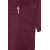 Herren-Kasack - KS 65 - ESSENTIAL von KARLOWSKY / Farbe: aubergine / 65% Polyester-35% Baumwolle-150 g - | MEIN-KASACK.d