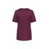 Damen - Kasack KS 63 - ESSENTIAL von KARLOWSKY / Farbe: aubergine / 65% Polyester-35% Baumwolle-150 g - | MEIN-KASACK.de