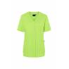 Damen - Kasack KS 63 - ESSENTIAL von KARLOWSKY / Farbe: kiwi / 65% Polyester-35% Baumwolle-150 g - | MEIN-KASACK.de | ka