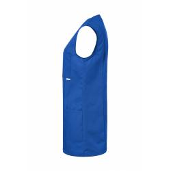 Damen-Kasack - ohne Arm - KS 40 von KARLOWSKY / Farbe: blau / 65% Polyester-35% Baumwolle-215 g - | MEIN-KASACK.de | kas