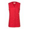 Damen-Kasack - ohne Arm - KS 40 von KARLOWSKY / Farbe: rot / 65% Polyester-35% Baumwolle-215 g - | MEIN-KASACK.de | kasa