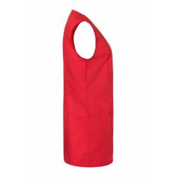 Damen-Kasack - ohne Arm - KS 40 von KARLOWSKY / Farbe: rot / 65% Polyester-35% Baumwolle-215 g - | MEIN-KASACK.de | kasa