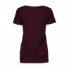 RESTPOSTEN: CORE Slub Damen T-Shirt 537 von ID / Farbe: bordeaux - | MEIN-KASACK.de | kasack | kasacks | kassak | berufs