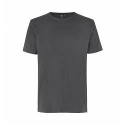 ARBEITS-T-SHIRT HERREN | Stretch Komfort 594 von ID / Farbe: Silber grau / 95% BAUMWOLLE 5% ELASTHAN - | MEIN-KASACK.de 