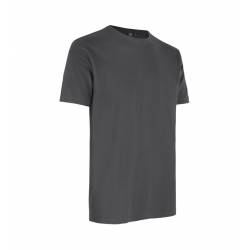 ARBEITS-T-SHIRT HERREN | Stretch Komfort 594 von ID / Farbe: Silber grau / 95% BAUMWOLLE 5% ELASTHAN - | MEIN-KASACK.de 