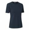 ARBEITS-T-SHIRT DAMEN | Stretch Komfort 595 von ID / Farbe: Navy / 75% Baumwolle 20% Viskose 5% Elasthan - | MEIN-KASACK