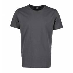 ARBEITS-T-SHIRT HERREN | TENCEL 528 von ID / Farbe: Silber grau / 70% Polyester (recycled) 30% Lyocell - | MEIN-KASACK.d