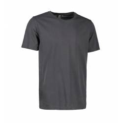 ARBEITS-T-SHIRT HERREN | TENCEL 528 von ID / Farbe: Silber grau / 70% Polyester (recycled) 30% Lyocell - | MEIN-KASACK.d