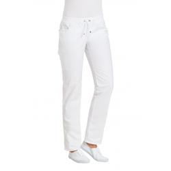 Damenhose - STRETCH - 6980 von LEIBER / Farbe: weiß / 48 % Polyester 48 % Baumwolle 4 % Elastolefin - | MEIN-KASACK.de |