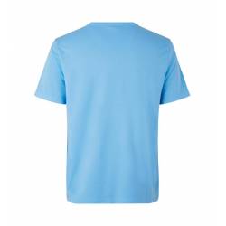 ARBEITS-T-SHIRT HERREN | TENCEL 528 von ID / Farbe: Hellblau / 70% Polyester (recycled) 30% Lyocell - | MEIN-KASACK.de |