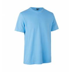 ARBEITS-T-SHIRT HERREN | TENCEL 528 von ID / Farbe: Hellblau / 70% Polyester (recycled) 30% Lyocell - | MEIN-KASACK.de |