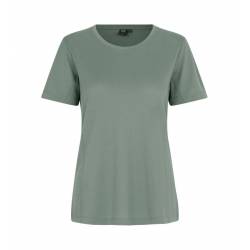 ARBEITS-T-SHIRT DAMEN | TENCEL 529 von ID / Farbe: Alt-grün / 70% Polyester (recycled) 30% Lyocell - | MEIN-KASACK.de | 