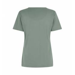 ARBEITS-T-SHIRT DAMEN | TENCEL 529 von ID / Farbe: Alt-grün / 70% Polyester (recycled) 30% Lyocell - | MEIN-KASACK.de | 