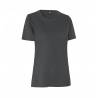 ARBEITS-T-SHIRT DAMEN | TENCEL 529 von ID / Farbe: Silber grau / 70% Polyester (recycled) 30% Lyocell - | MEIN-KASACK.de