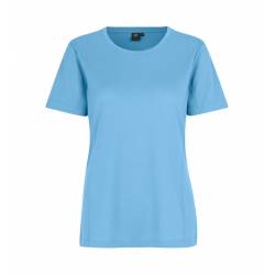 ARBEITS-T-SHIRT DAMEN | TENCEL 529 von ID / Farbe: Hellblau / 70% Polyester (recycled) 30% Lyocell - | MEIN-KASACK.de | 