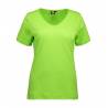 RESTPOSTEN: Interlock Damen T-Shirt | V-Ausschnitt | 506 von ID / Farbe: lime / 100% BAUMWOLLE - | MEIN-KASACK.de | kasa