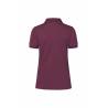 Stretch - Damen Workwear Poloshirt | PF 6 von KARLOWSKY / Farbe: aubergine / 51% Polyester / 47% BW / 2% Elastane - | ME