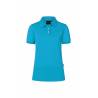 Stretch - Damen Workwear Poloshirt | PF 6 von KARLOWSKY / Farbe: pazifikblau / 51% Polyester / 47% BW / 2% Elastane - | 