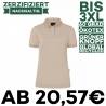 Stretch - Damen Workwear Poloshirt | PF 6 von KARLOWSKY / Farbe: sand / 51% Polyester / 47% BW / 2% Elastane - | MEIN-KA