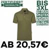 Stretch - Herren Workwear Poloshirt | PM 6 von KARLOWSKY / Farbe: moosgrün / 51% Polyester / 47% BW / 2% Elastane - | ME