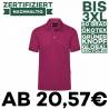 Stretch - Herren Workwear Poloshirt | PM 6 von KARLOWSKY / Farbe: fuchsia / 51% Polyester / 47% BW / 2% Elastane - | MEI