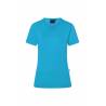 Stretch - Damen Workwear T-Shirt| TF 5 von KARLOWSKY / Farbe: pazifikblau / 51% Polyester / 46% BW / 3% Elastane - | MEI