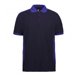 ARBEITS-POLO-SHIRT HERREN | PRO Wear Kontrast 322 von ID / Farbe: navy / 50% BAUMWOLLE 50% POLYESTER - | MEIN-KASACK.de 