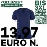 Stretch - Damen Workwear T-Shirt| TF 5 von KARLOWSKY / Farbe: marine / 51% Polyester / 46% BW / 3% Elastane - | MEIN-KAS