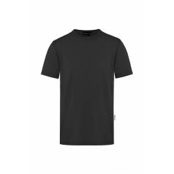 ARBEITS-T-SHIRT HERREN | Stretch WORKWEAR | TM 9 von KARLOWSKY / Farbe: schwarz / 51% Polyester / 46% BW / 3% Elastane -