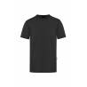 ARBEITS-T-SHIRT HERREN | Stretch WORKWEAR | TM 9 von KARLOWSKY / Farbe: schwarz / 51% Polyester / 46% BW / 3% Elastane -