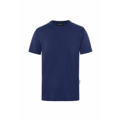 ARBEITS-T-SHIRT HERREN | Stretch WORKWEAR | TM 9 von KARLOWSKY / Farbe: marine / 51% Polyester / 46% BW / 3% Elastane - 