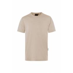 ARBEITS-T-SHIRT HERREN | Stretch WORKWEAR | TM 9 von KARLOWSKY / Farbe: sand / 51% Polyester / 46% BW / 3% Elastane - | 