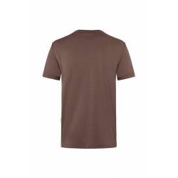 ARBEITS-T-SHIRT HERREN | Stretch WORKWEAR | TM 9 von KARLOWSKY / Farbe: hellbraun / 51% Polyester / 46% BW / 3% Elastane