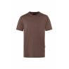 ARBEITS-T-SHIRT HERREN | Stretch WORKWEAR | TM 9 von KARLOWSKY / Farbe: hellbraun / 51% Polyester / 46% BW / 3% Elastane