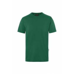 ARBEITS-T-SHIRT HERREN | Stretch WORKWEAR | TM 9 von KARLOWSKY / Farbe: waldgrün / 51% Polyester / 46% BW / 3% Elastane 