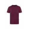 ARBEITS-T-SHIRT HERREN | Stretch WORKWEAR | TM 9 von KARLOWSKY / Farbe: aubergine / 51% Polyester / 46% BW / 3% Elastane