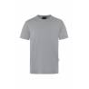 ARBEITS-T-SHIRT HERREN | Stretch WORKWEAR | TM 9 von KARLOWSKY / Farbe: platingrau / 51% Polyester / 46% BW / 3% Elastan