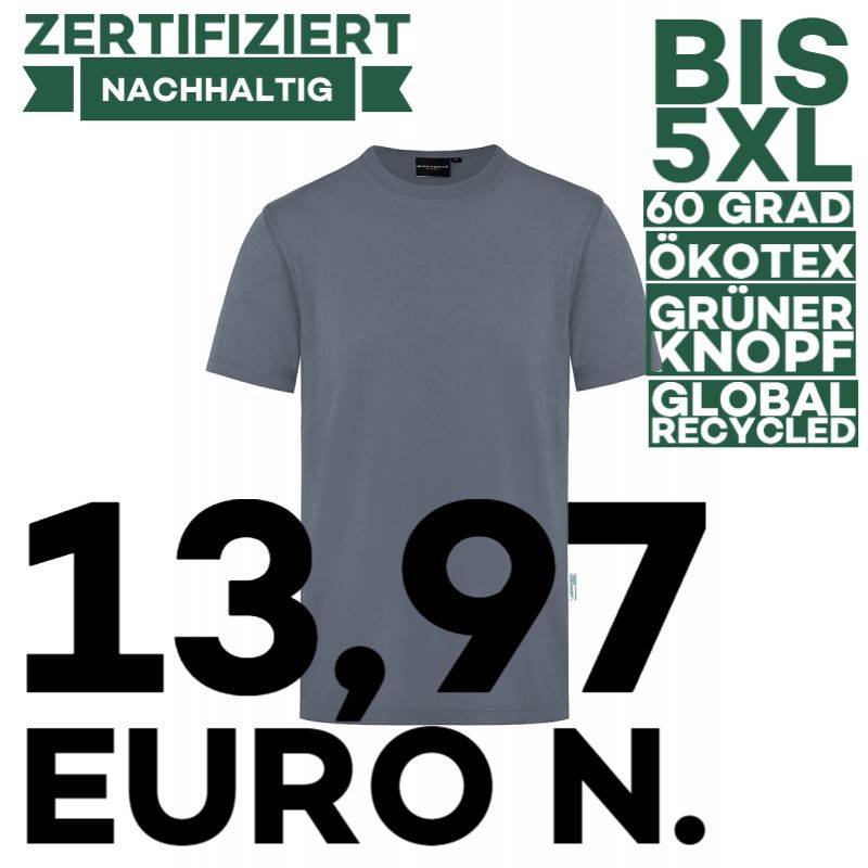 ARBEITS-T-SHIRT HERREN | Stretch WORKWEAR | TM 9 von KARLOWSKY / Farbe: anthrazit / 51% Polyester / 46% BW / 3% Elastane | MEIN-KASACK.de - KASACK - KASACKS