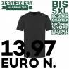 ARBEITS-T-SHIRT HERREN | Stretch WORKWEAR | TM 9 von KARLOWSKY / Farbe: schwarz / 51% Polyester / 46% BW / 3% Elastane -