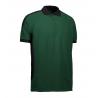 ARBEITS-POLO-SHIRT HERREN | PRO Wear Kontrast 322 von ID / Farbe: grün / 50% BAUMWOLLE 50% POLYESTER - | MEIN-KASACK.de 