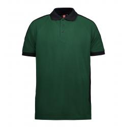 ARBEITS-POLO-SHIRT HERREN | PRO Wear Kontrast 322 von ID / Farbe: grün / 50% BAUMWOLLE 50% POLYESTER - | MEIN-KASACK.de 