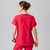 Damen - STRETCH-Kasack 702 - SlimFit von EXNER / Farbe: rot / 94% Polyester, 6% Spandex, 170 g - | MEIN-KASACK.de | kasa