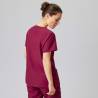 Damen - STRETCH-Kasack 702 - SlimFit von EXNER / Farbe: bordeaux / 94% Polyester, 6% Spandex, 170 g - | MEIN-KASACK.de |