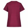 Damen - STRETCH-Kasack 702 - SlimFit von EXNER / Farbe: bordeaux / 94% Polyester, 6% Spandex, 170 g - | MEIN-KASACK.de |