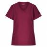 Damen - STRETCH-Kasack 702 - SlimFit von EXNER / Farbe: bordeaux / 94% Polyester, 6% Spandex, 170 g - | MEIN-KASACK.de |