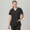 Damen - STRETCH-Kasack 704 - RegularFit von EXNER / Farbe: schwarz / 94% Polyester, 6% Spandex, 170 g - | MEIN-KASACK.de