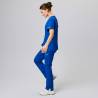 Damen - STRETCH-Kasack 704 - RegularFit von EXNER / Farbe: royal blau / 94% Polyester, 6% Spandex, 170 g - | MEIN-KASACK